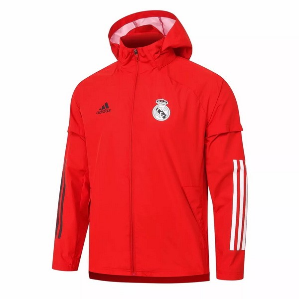 Giacca Calcio a vento Real Madrid 20/21 Rosso